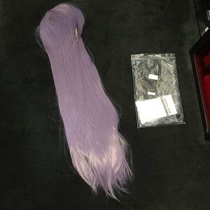 Lilac/lavender wig